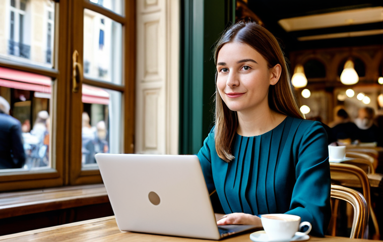 인터넷정보검색 실기 시험의 최신 경향과 분석 - Digital Transformation in a Parisian Cafe**

"A young professional woman sitting at a table in a cla...