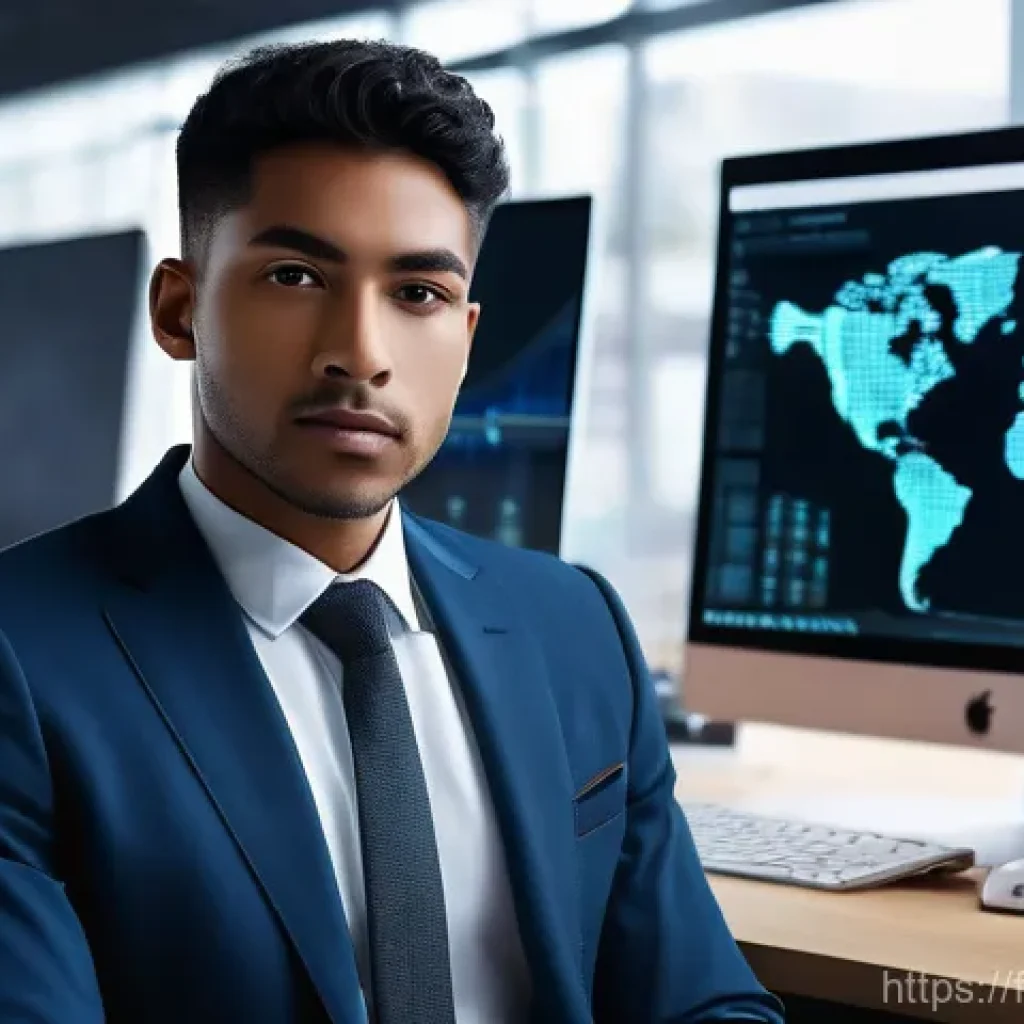 인터넷정보검색 자격증과 관련된 직무별 연봉 분석 - **Prompt: "A focused young professional, of diverse ethnicity, deeply immersed in digital research a...