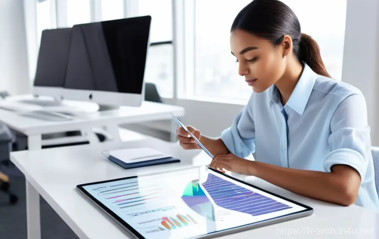 인터넷정보검색 실무에서 경험한 정보 수집 문제 해결 사례 - A focused young adult, dressed in casual yet neat attire (e.g., a comfortable sweater and jeans), di... 인터넷정보검색 실무에서 경험한 정보 수집 문제 해결 사례 - A focused young adult, dressed in casual yet neat attire (e.g., a comfortable sweater and jeans), di...